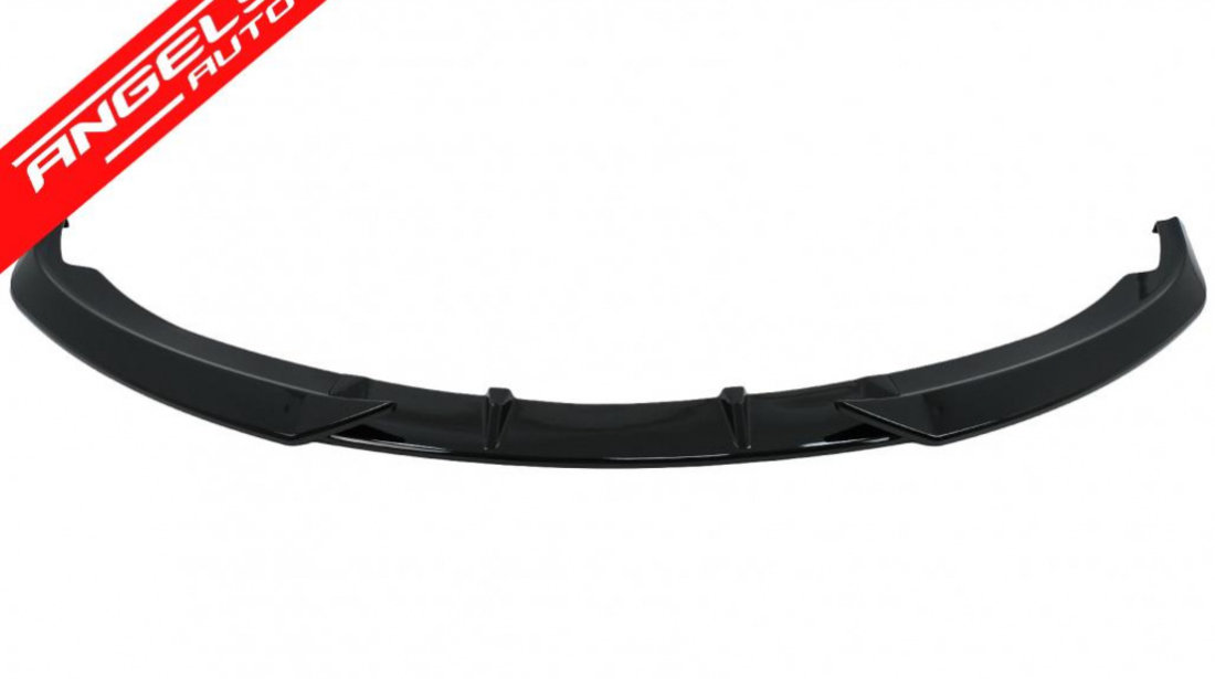 Lip Bara Fata compatibil cu BMW Seria 3 E92 E93 (2006-2009) Coupe Cabrio Negru Lucios