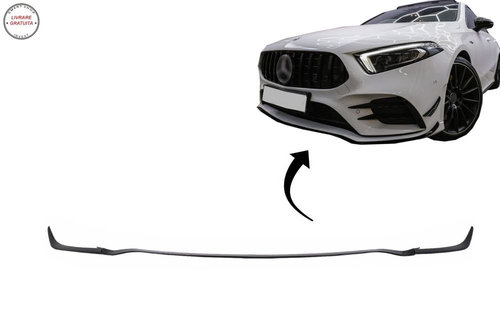 Lip Bara Fata Mercedes A-Class W177 V177 (04.2018-2022) A35 Design Editia Neagra- livrare gratuita
