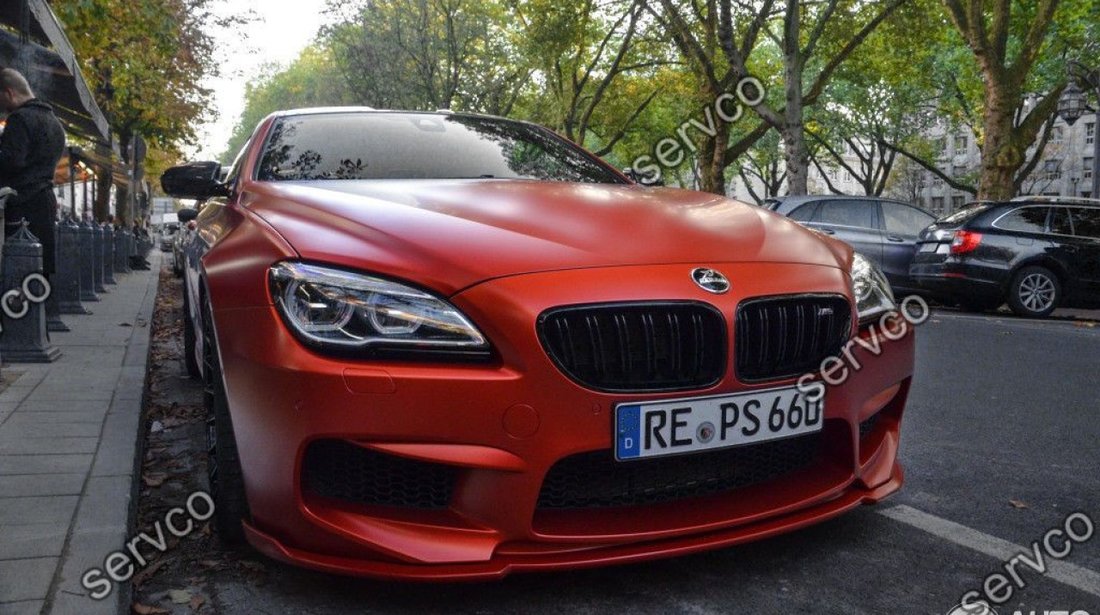 Lip buza bara fata BMW Seria 6 F06 F12 F13 Hamann 12-18 v1