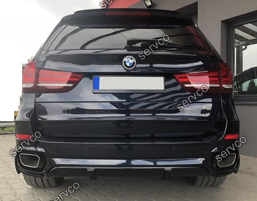 Lip tuning sport difuzor bara spate BMW X5 F15 pt M Pachet 2013-2018 v1
