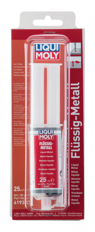 Liqui Moly Adeziv Lipire Componente Din Metal 25ML 6193