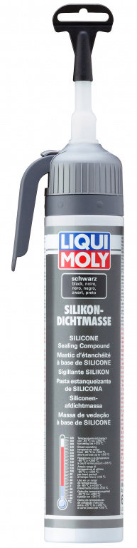 Liqui Moly Silicon Etansare Temperaturi Inalte Negru 200ML 6185