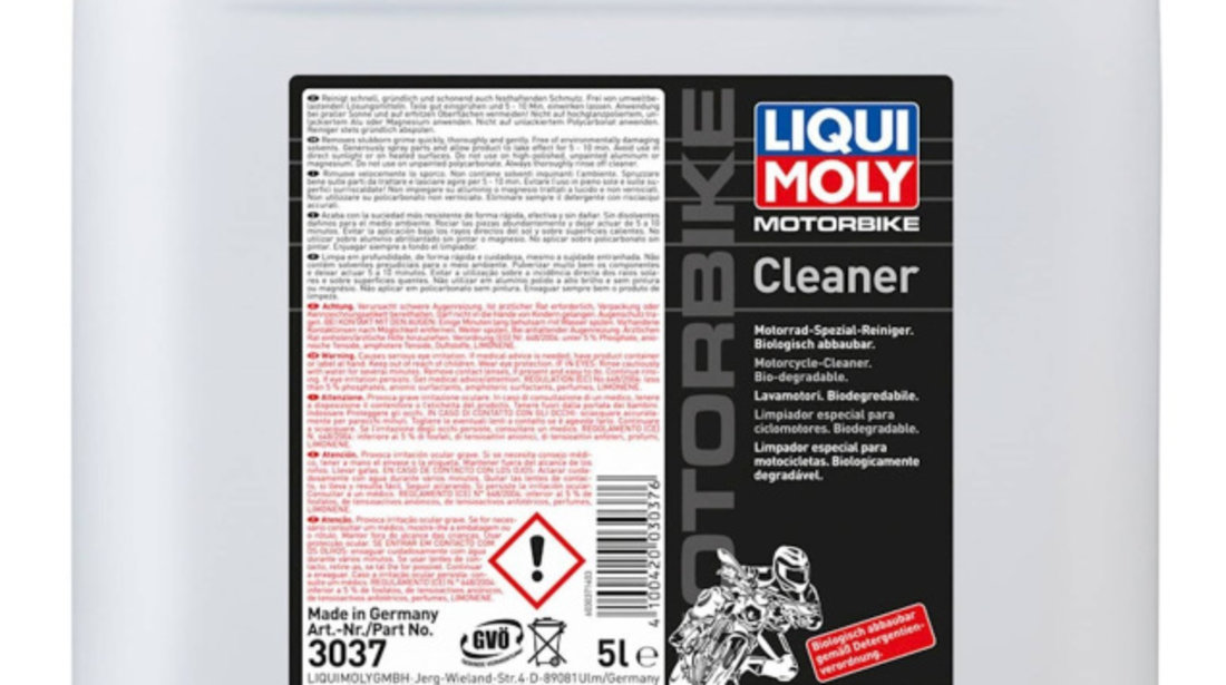 Liqui Moly Solutie Curatat Si Intretinere Moto 5L 3037