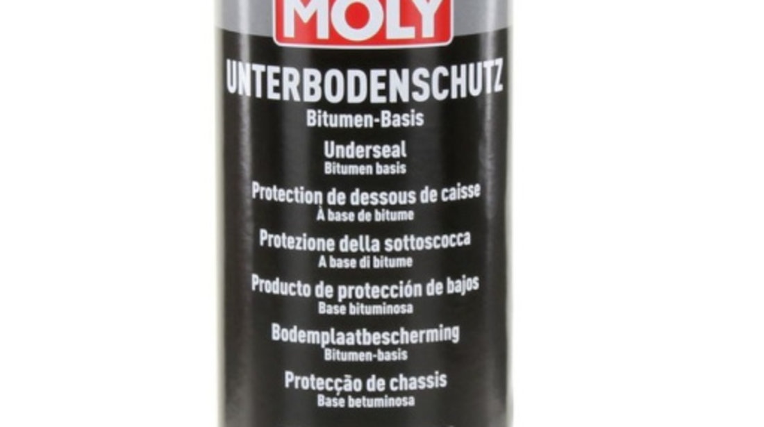 Liqui Moly Spray Antifon Protectie Sasiu Pe Baza De Bitum Negru 500ML 6111