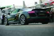 Livrare speciala de la Audi: R8 e-tron la 24 Hours of Le Mans