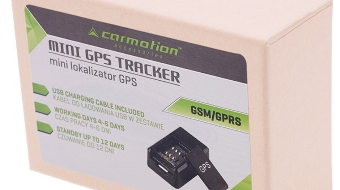 Localizator GPS Cu Cartela Sim GSM / GPRS Carmotion 63432