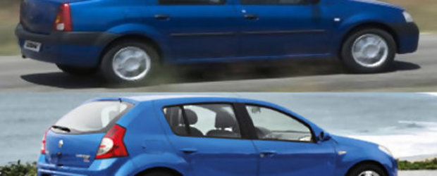 Logan si Sandero cu motor de 1,2 si revizii de 40.000 de km la doi ani
