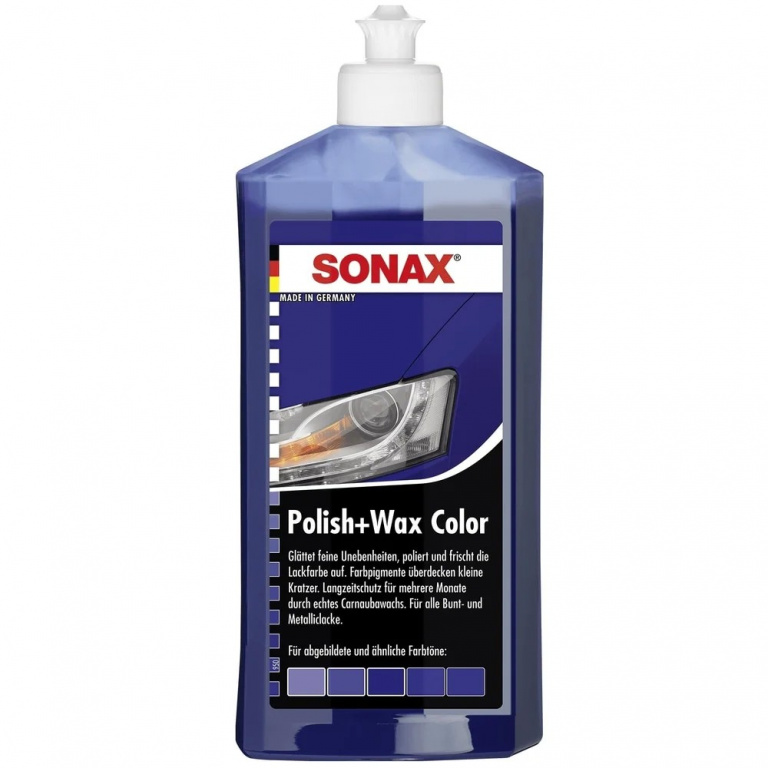 Lotiune polish albastru SONAX Polish & Wax NanoPro 500 ml SO296200 piesa NOUA
