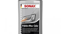 Lotiune polish argintiu SONAX Polish & Wax NanoPro...
