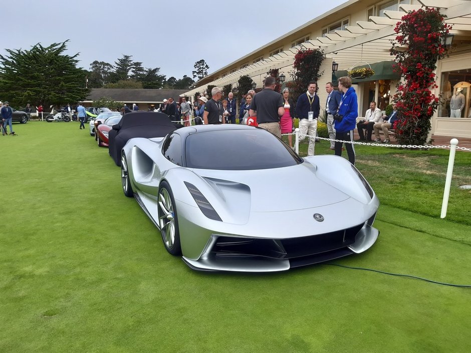 Lotus Evija la Pebble Beach