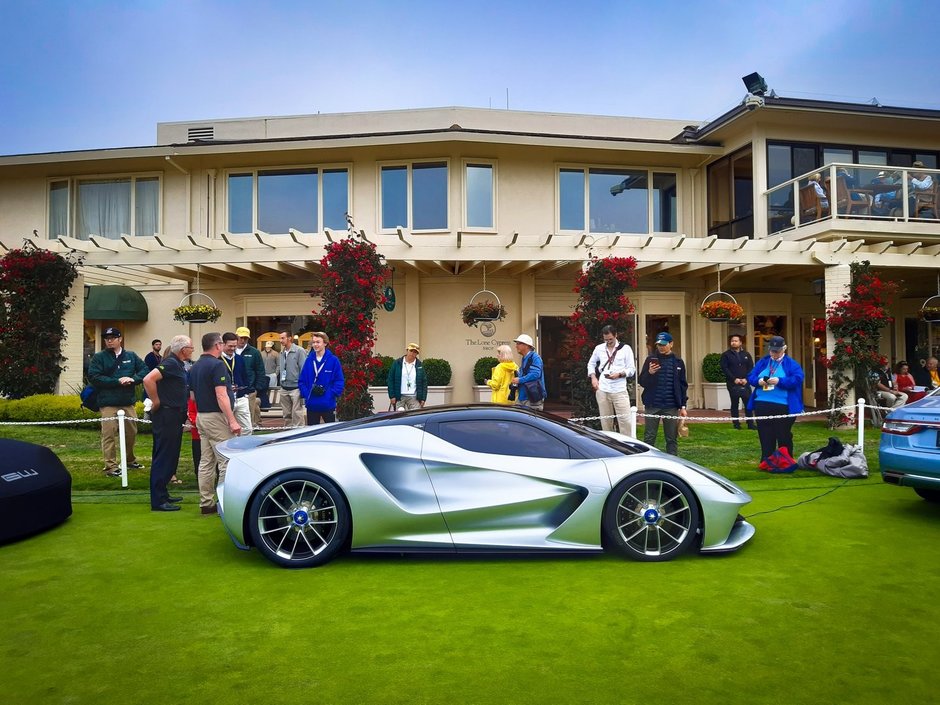 Lotus Evija la Pebble Beach