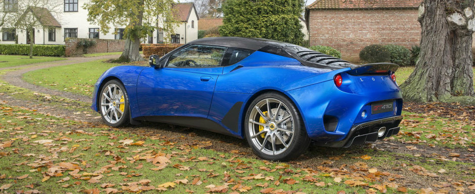 Lotus nu se da batut. Cea mai noua creatie a englezilor are 410 cai si face suta in 4,1 secunde Lotus nu se da batut. Cea mai noua creatie a englezilor are 410 cai si face suta in 4,1 secunde