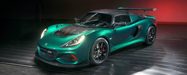 Lotus uimeste din nou. Cea mai recenta creatie are 430 de cai si doar 1.055 de kilograme