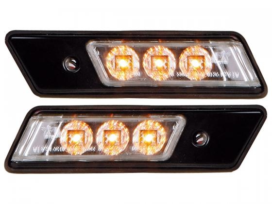 LUCAS ARIPA BMW E36 CU LED FUNDAL BLACK -COD FKXLSB002
