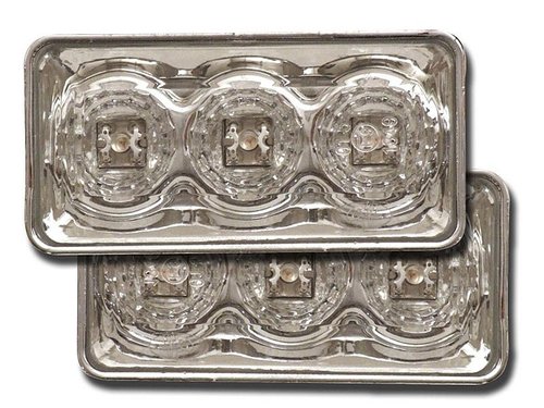 LUCAS ARIPA LED VW DIVERSE CLARE FUNDAL CROM -COD FKSBLEDVW001