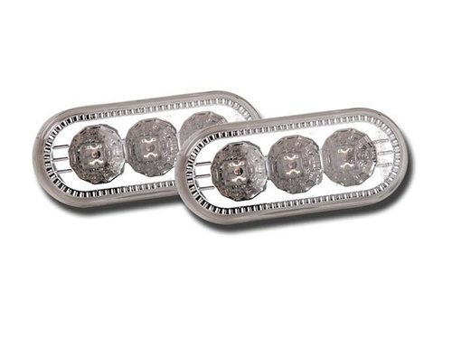 LUCAS ARIPA LED VW GOLF 4 CLARE FUNDAL CROM -COD FKSBLEDVW007