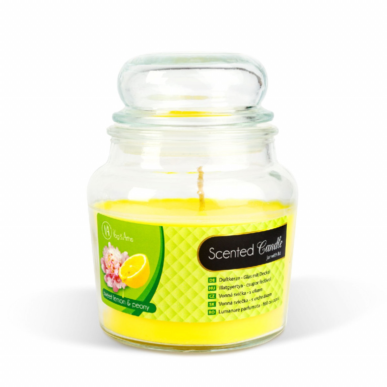 Lumânare Parfumată Borcan Cu Capac Vog & Arths Sweet Lemon & Peony 310G 58805D