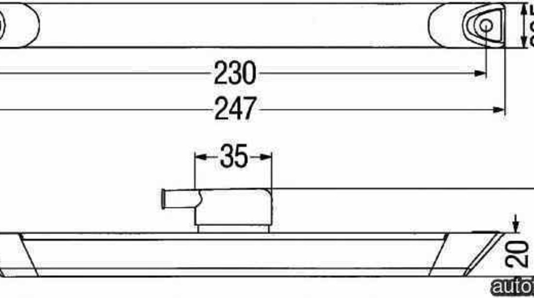 lumina de clarificare Producator HELLA 2XS 008 078-007