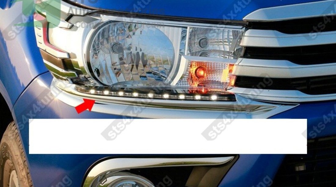 LUMINA DE ZI DRL TOYOTA HILUX REVO 2016-2017 [PLEOAPE]