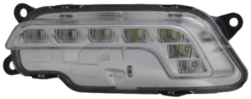 Lumina de zi led stanga forma L Mercedes E Class W212.