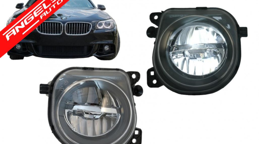 Lumini de Ceata BMW Seria 5 F10 (2014-2020) Facelift M-Tech Design