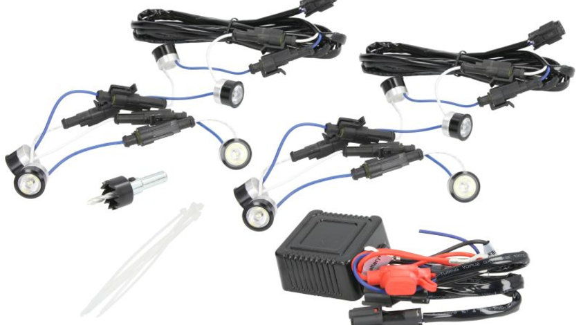 Lumini de zi 12V LED DAYLIGHT 20mm,
