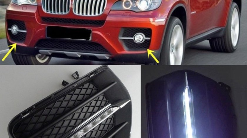 Lumini de zi BMW X6 2008-2012 NON LCI
