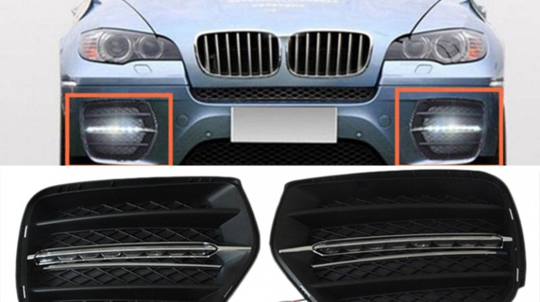 Lumini de zi BMW X6 2008-2012 NON LCI