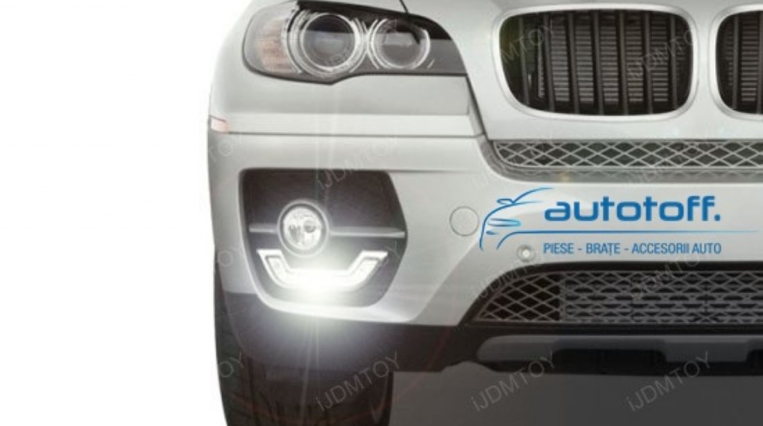 LUMINI DE ZI BMW X6 E71 LED DRL BMW X6