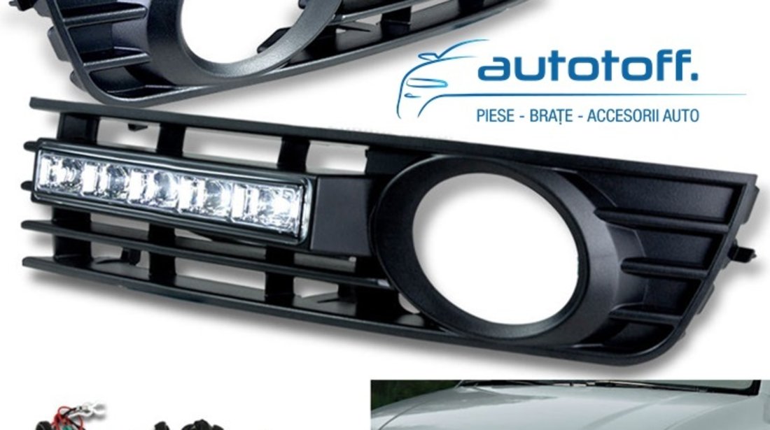 Lumini de zi cu LED Audi A4 8E B6 (2001-2004)