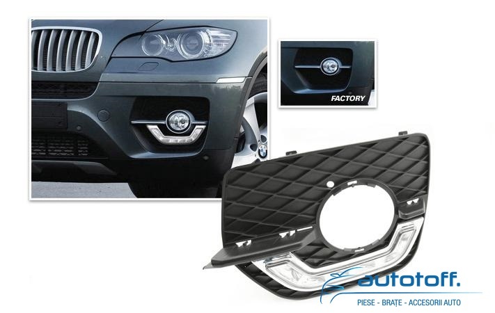 Lumini de zi cu LED BMW X6 (cu halogen)