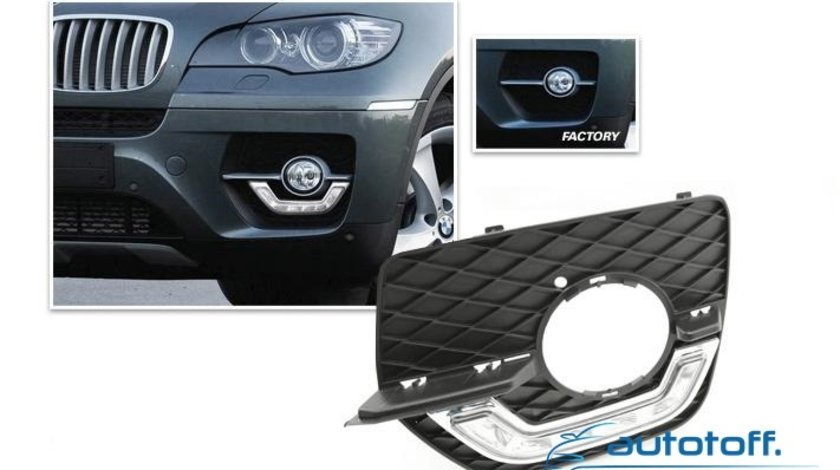 Lumini de zi cu LED BMW X6 (cu halogen)