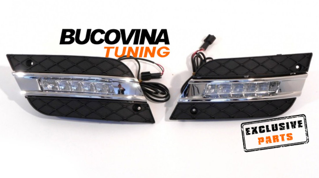 LUMINI DE ZI CU LED COMPATIBILE CU MERCEDES ML W164 FACELIFT (DUPA 2009)