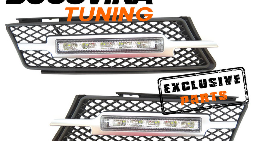 LUMINI DE ZI CU LED DEDICATE BMW SERIA 3 E90/ E91 (05-08)