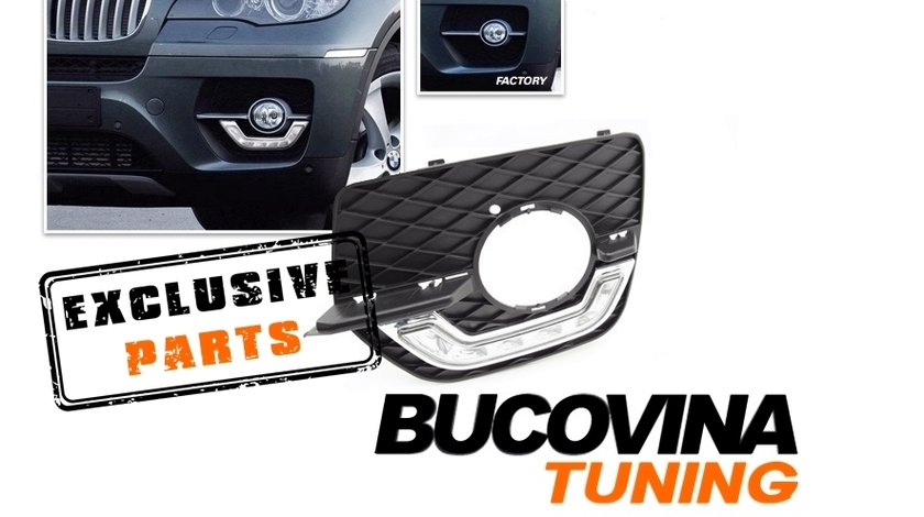 Lumini de zi cu LED dedicate BMW X6 E71 (08-15)