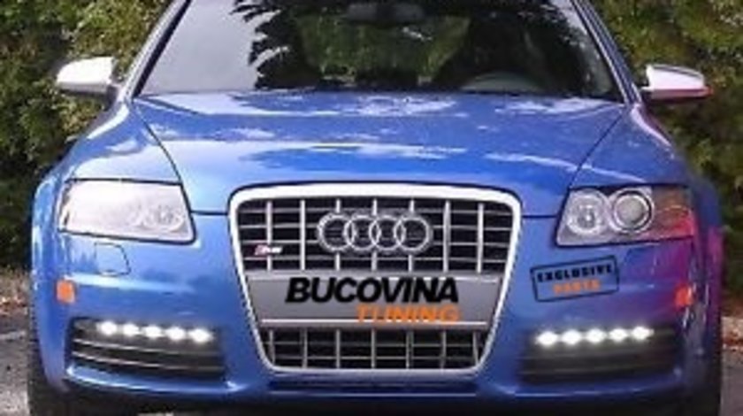 LUMINI DE ZI CU LED PENTRU AUDI A6 S6 4F - OFERTA - PRODUS OEM !!