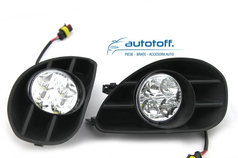 Lumini de zi cu LED Toyota Yaris (2005-2009)