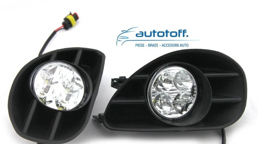 Lumini de zi cu LED Toyota Yaris (2005-2009)