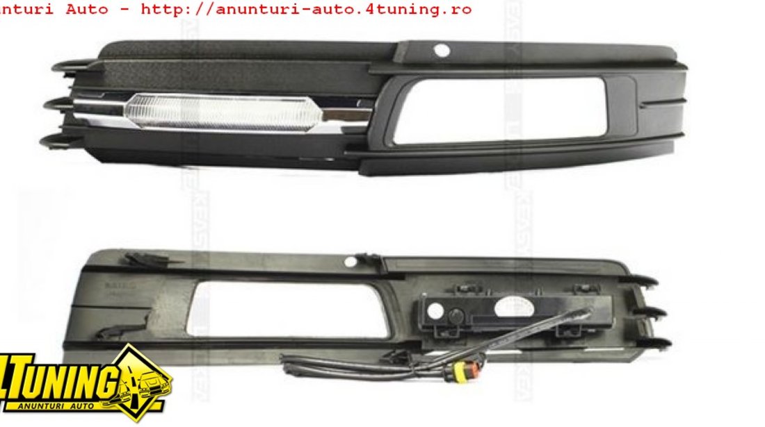 Lumini de zi dedicate Audi A6L C6 ( 2008 - 2011 ) Facelift cu proiectoare de ceata