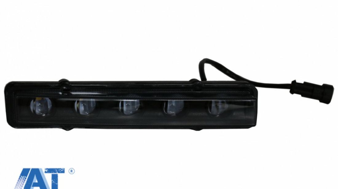 Lumini de zi dedicate LED DRL Mercedes G-class W463 (1989-2012) G65 Design Negru