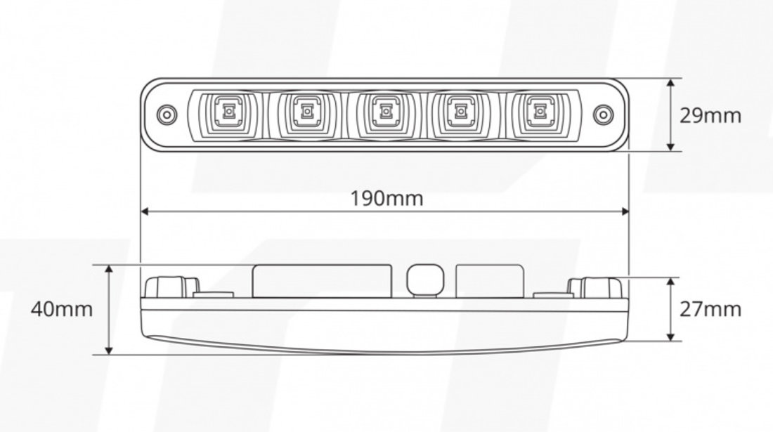 Lumini De Zi Drl 507cp Amio 01523