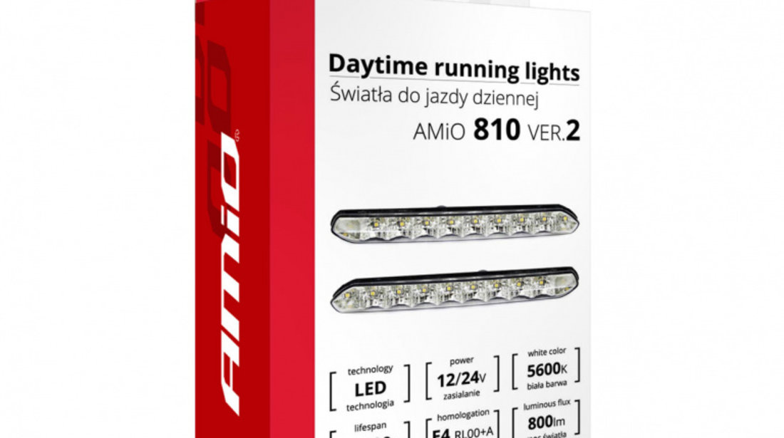 Lumini De Zi Drl 810 Ver.2 Amio 01266