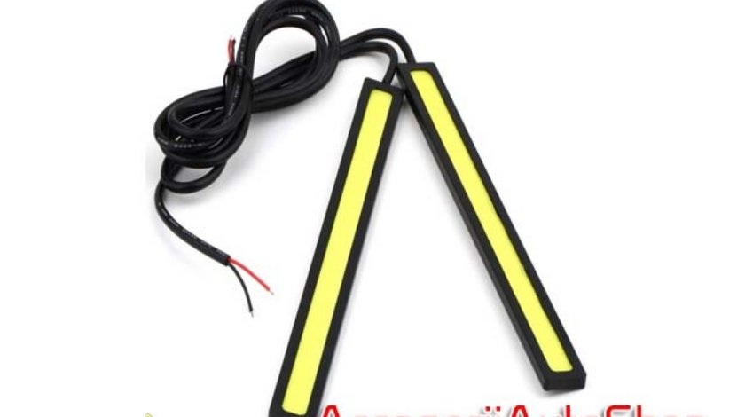 Lumini de zi DRL COB LED CALIATTE SUPERIOARA 70 RON SETUL