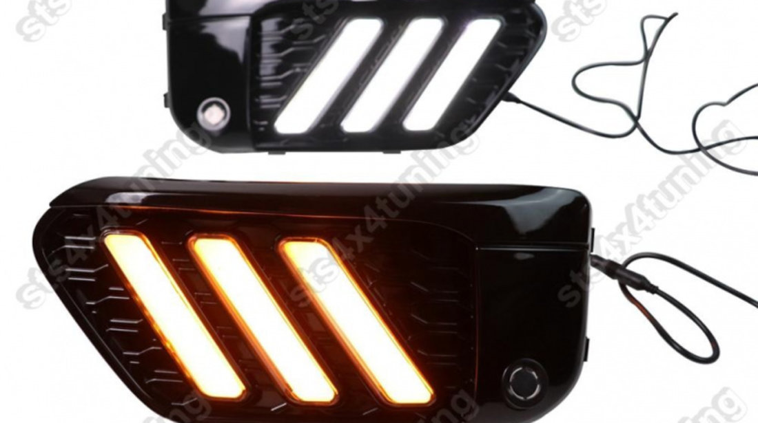 LUMINI DE ZI DRL CU LED SEMNALIZARE BMW X1 F48 2015-2020 [V1]