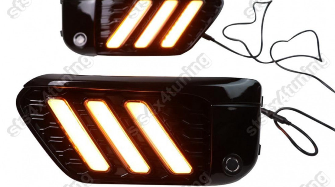 LUMINI DE ZI DRL CU LED SEMNALIZARE BMW X1 F48 2015-2020 [V1]