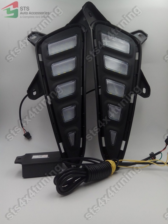 LUMINI DE ZI DRL CU SEMNALIZARE LED BAR TOYOTA CHR 2017-2018 [V2]