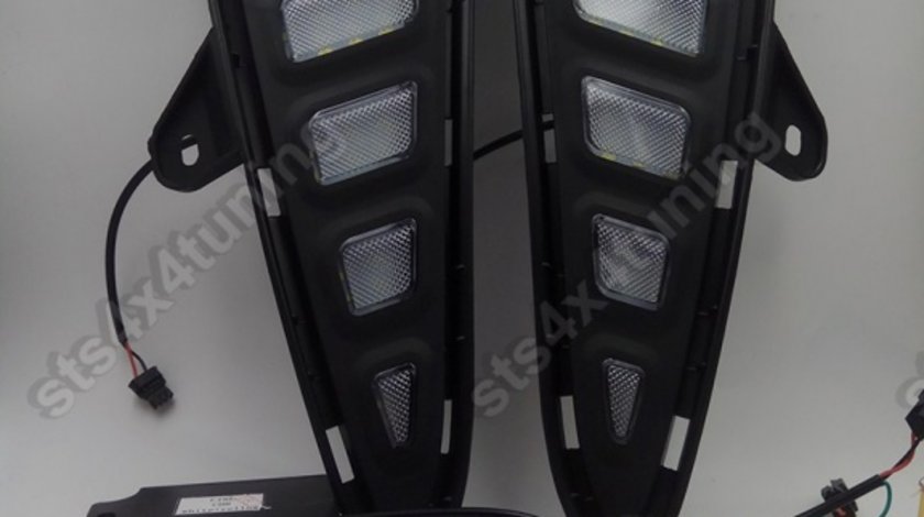 LUMINI DE ZI DRL CU SEMNALIZARE LED BAR TOYOTA CHR 2017-2018 [V2]