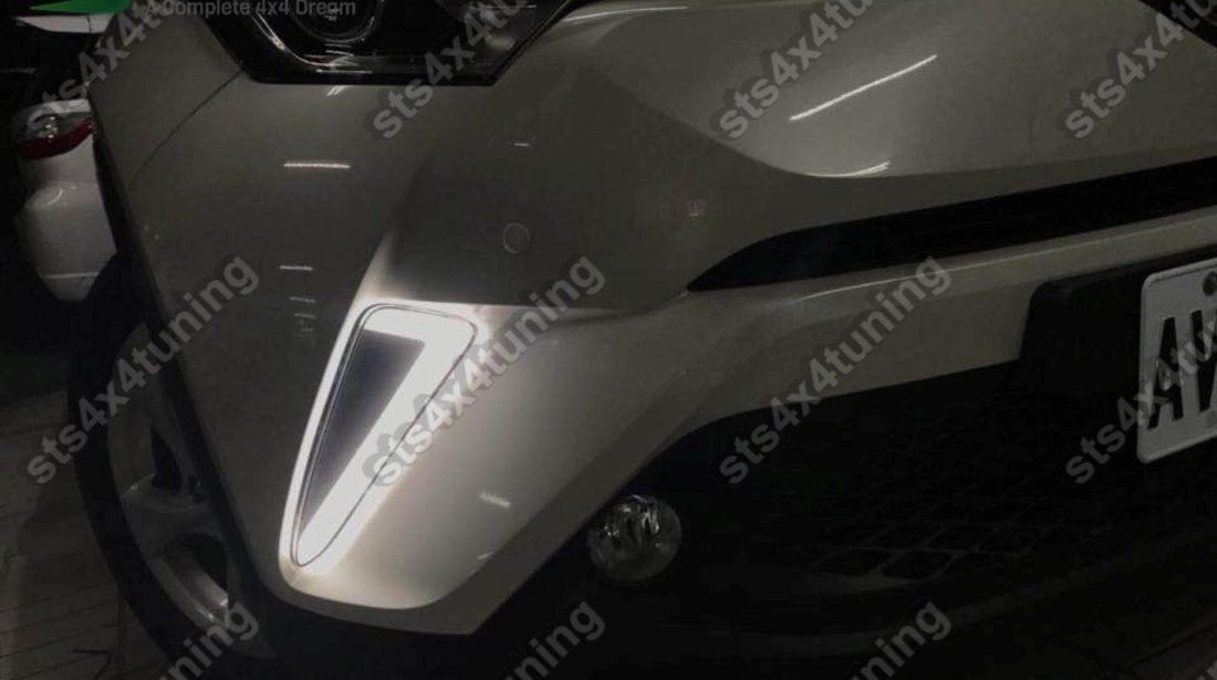 LUMINI DE ZI DRL CU SEMNALIZARE LED BAR TOYOTA CHR 2017-2018 [V1]