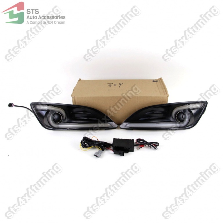 LUMINI DE ZI DRL CU SEMNALIZARE LED FORD FIESTA 2013-2017 [V1]
