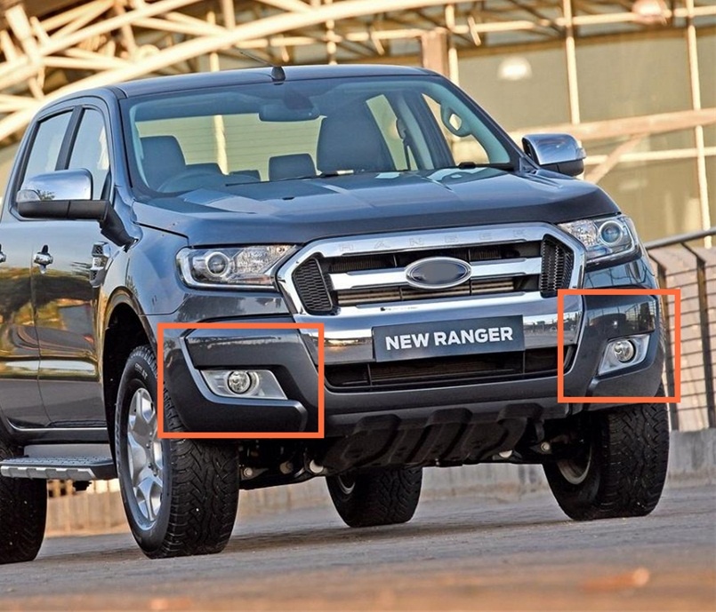 LUMINI DE ZI DRL CU SEMNALIZARE LED FORD RANGER T6 MC 2015-2018 [V3]